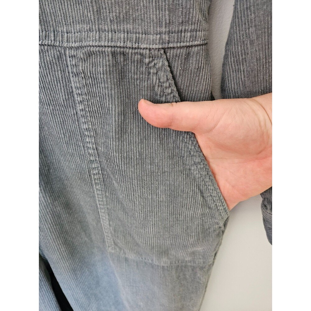 OUTERKNOWN S.E.A. Corduroy Jumpsuit Outpost Womens M Slate Blue Utility Coverall - Picture 4 of 11